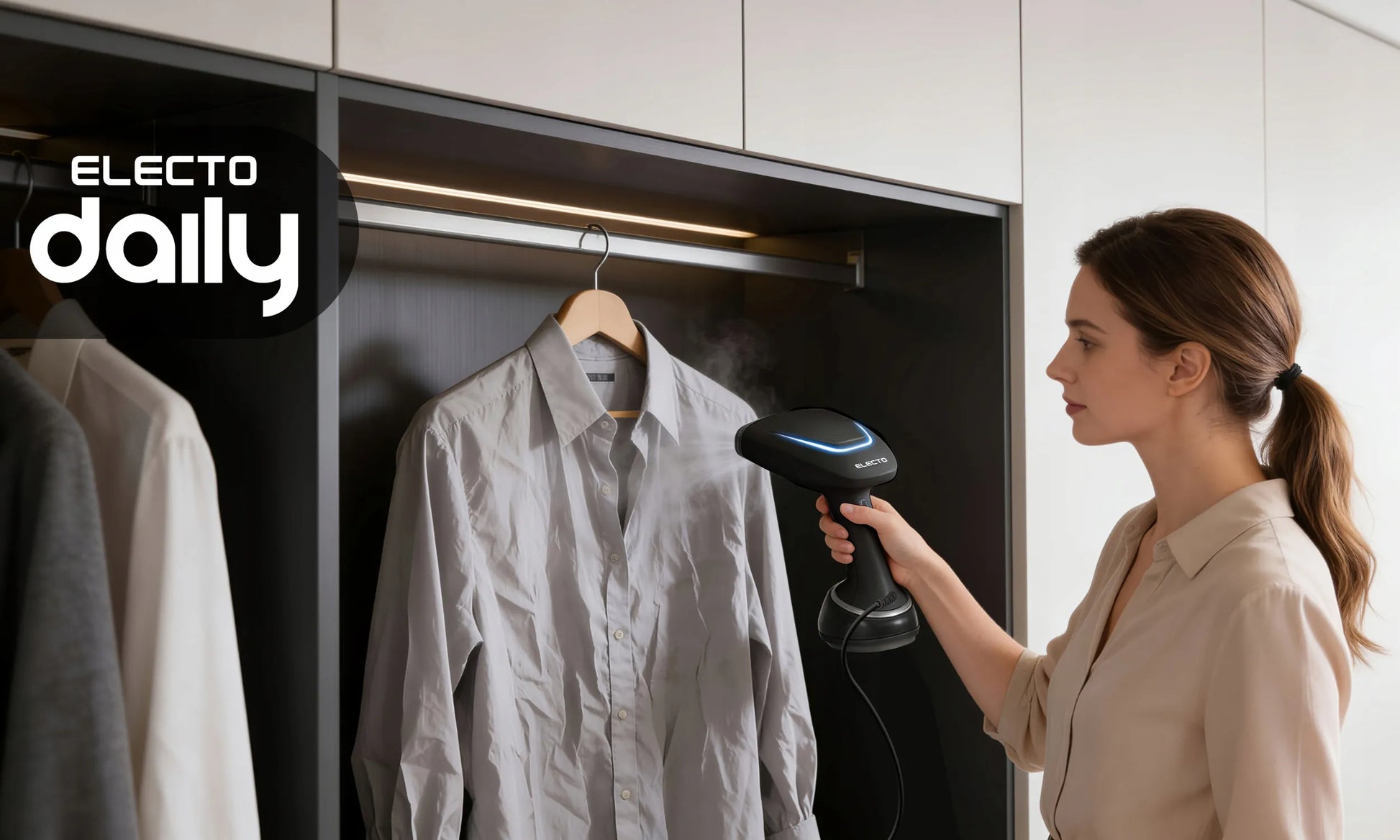 Drabužių garintuvas Electo Daily 1700W su automatiniu išsijungimu