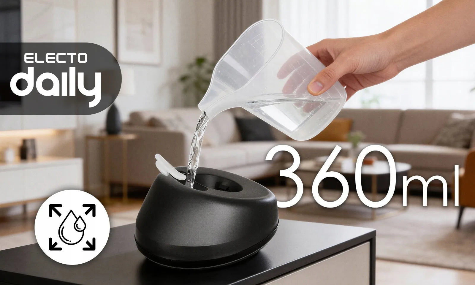Drabužių garintuvas, garinis lygintuvas Electo Daily 1700W, automatinis išsijungimas