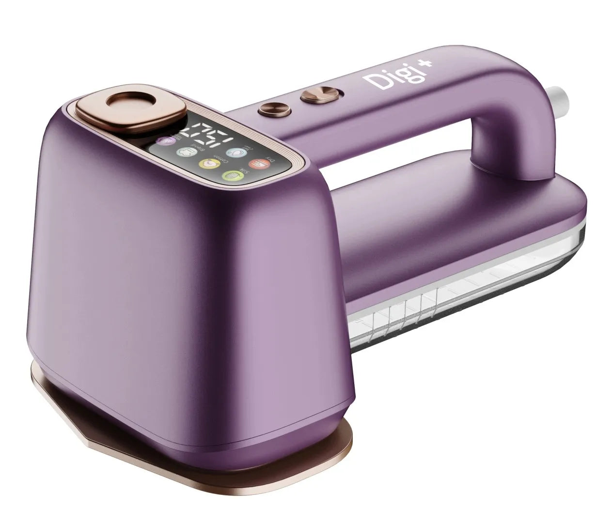 Drabužių garintuvas ir lygintuvas 2-in-1, lengvas garintuvas, automatiniai režimai, 1400 W, LCD
