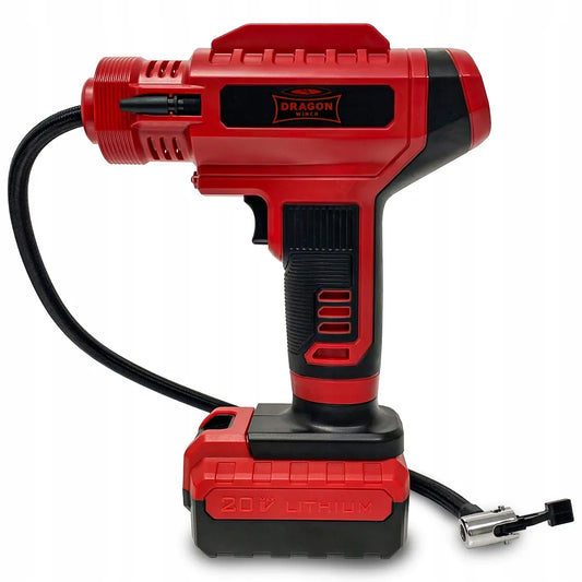 Dragon Winch automobilinis kompresorius 12V akumuliatorinė pompa su LED
