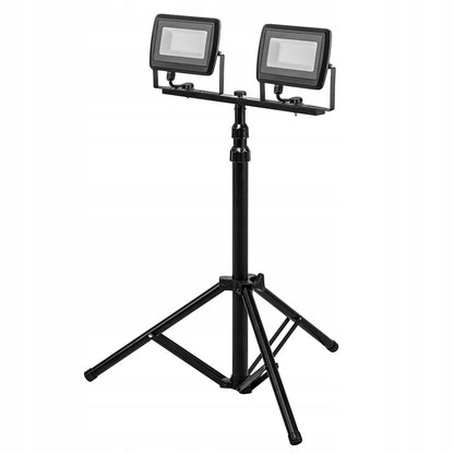 Dvigubas statyvinis prožektorius 2x50W SMD LED 9000lm 1.8m NEO 99-062