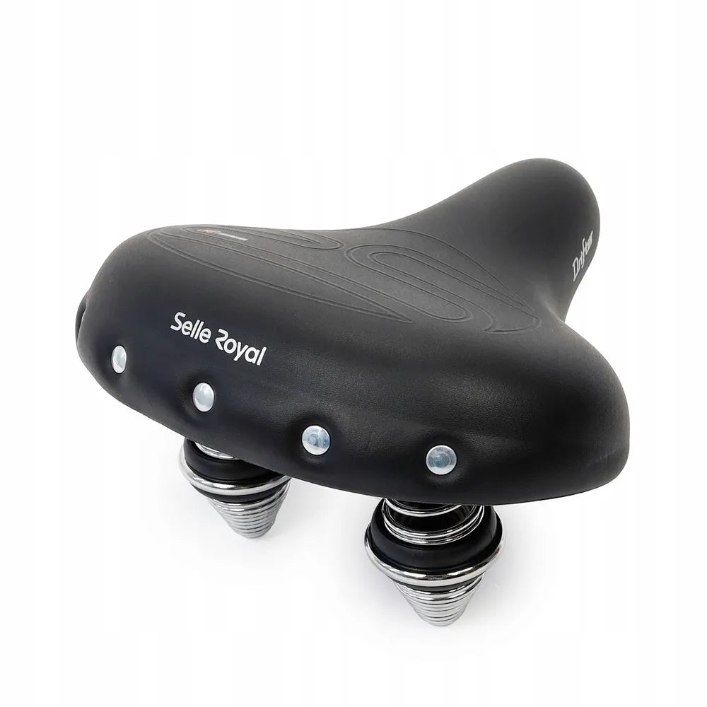 Dviračio balnelis Selle Royal Drifter Relaxed 90 laipsnių unisex gelinis RETRO