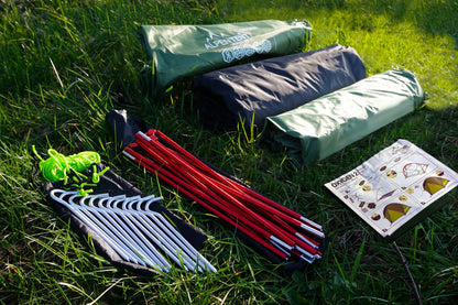 Dvivietė palapinė AlpenTent Oxygen 2 Duo 2,1 kg lengva