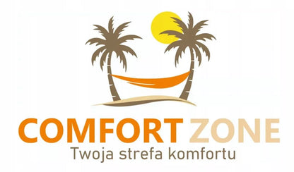 Dvivietis hamakas su stovu Comfort Zone Boho pilkas 200 kg