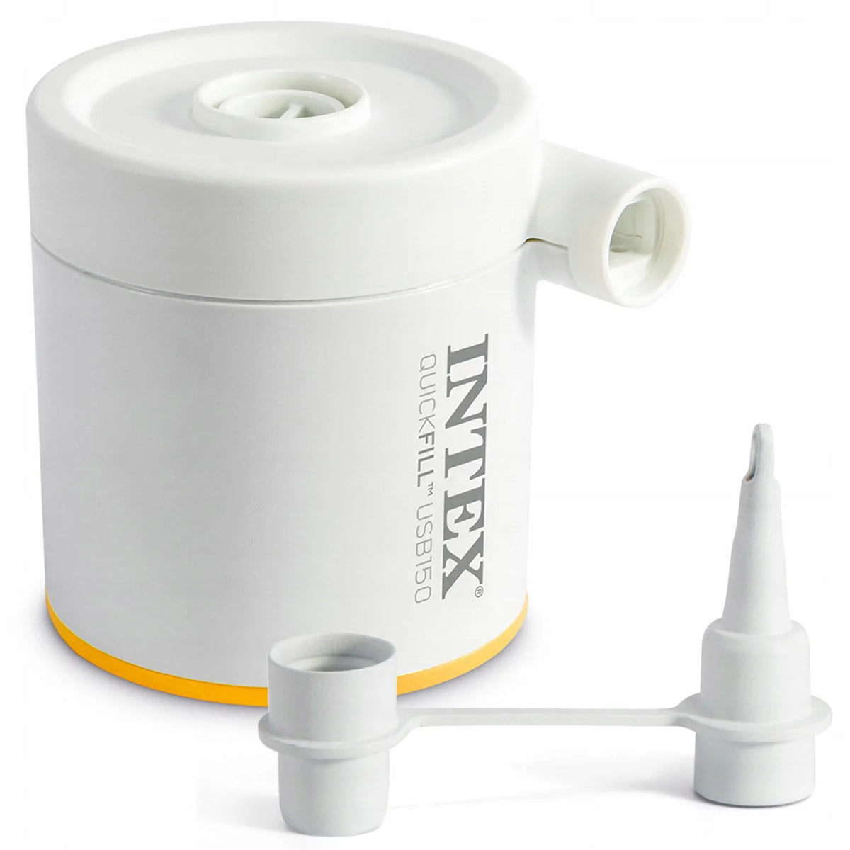 Dvivietis pripučiamas čiužinys INTEX 203 × 152 × 30 cm su pompa