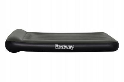Dvivietis pripučiamas čiužinys su baterine pompa „Bestway TriTech“, 203 × 152 × 30 cm