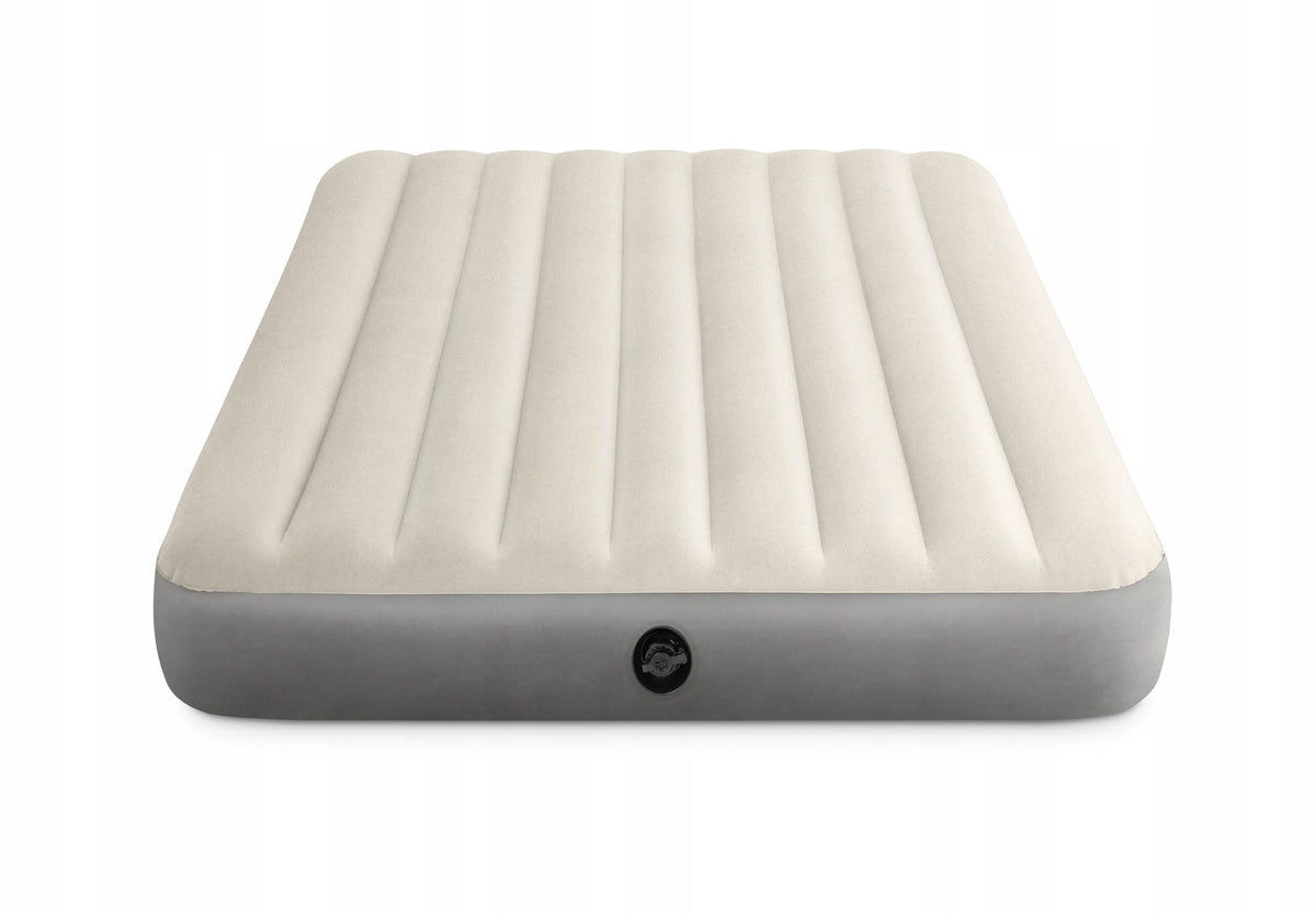 Dvivietis pripučiamas veliūrinis čiužinys 203 × 152 cm INTEX 64103