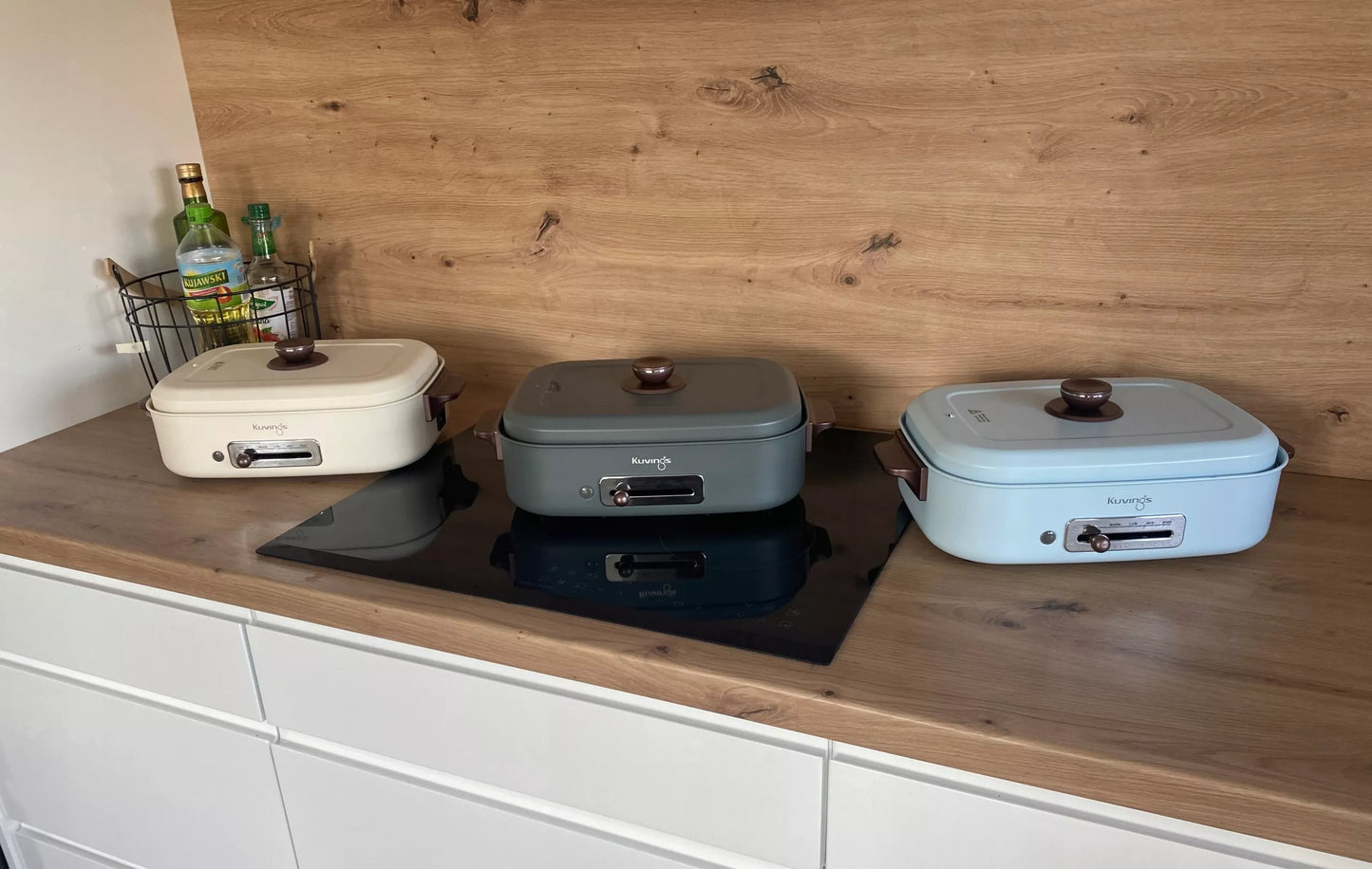 ELEKTRINIS STALINIS MULTIGRILIS KUVINGS CERAMIC PLUS KREMINIS KEPINTUVAS