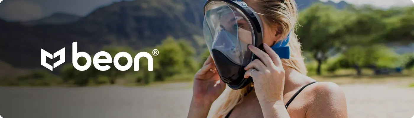 Viso veido nardymo kaukė, plaukiojimui ir snorkelingui, L/XL dydis