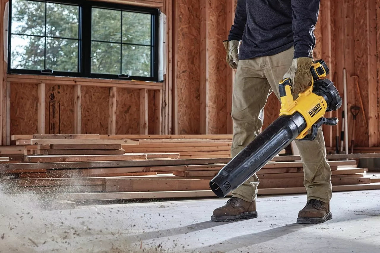 DEWALT Galingas Akumuliatorinis Pūstuvas Lapams, Žolei, Sniego Sodui 18V