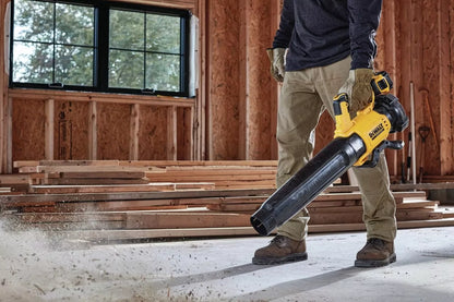 DEWALT Galingas Akumuliatorinis Pūstuvas Lapams, Žolei, Sniego Sodui 18V