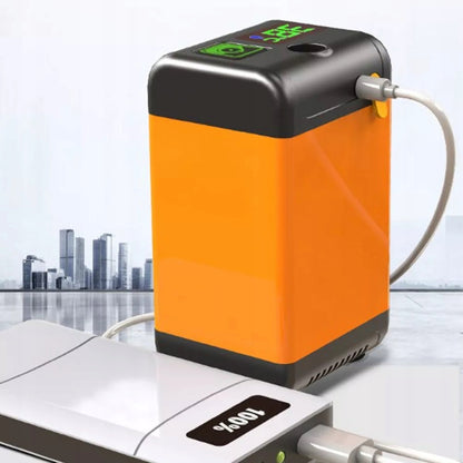 Nešiojamas kempingo dušas su elektrine 4800 mAh pompike