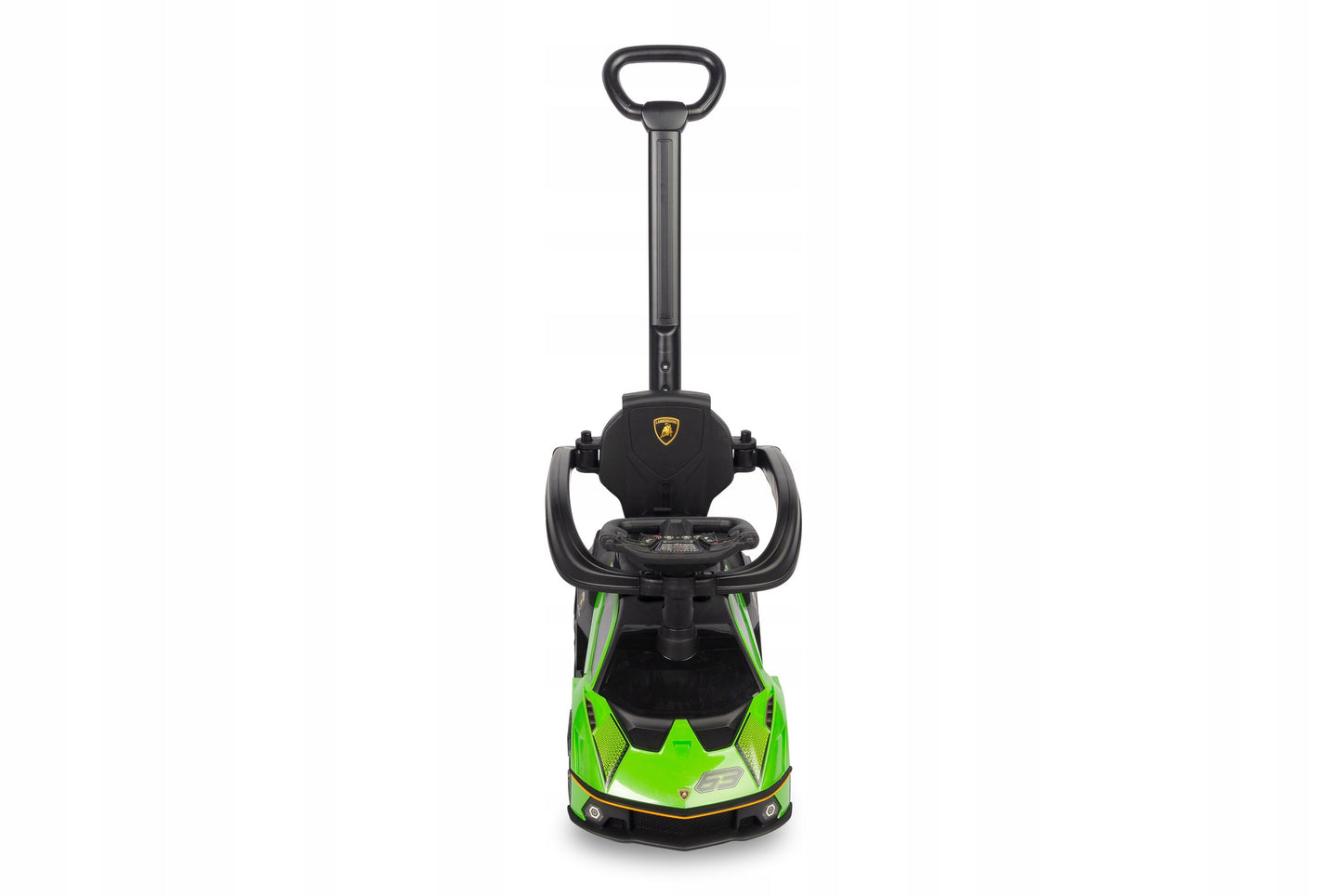 LAMBORGHINI 3in1 VAIKIŠKAS STUMIAMAS AUTOMOBILIS EKOLOGIŠKA ODA DOVANA METUKAMS