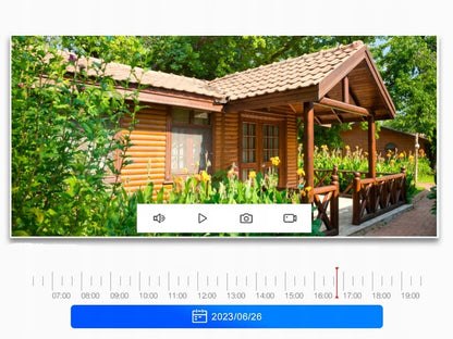 Lauko kamera WiFi 8MPx 4K Ultra HD ZOOM Belaidė Metalinis korpusas