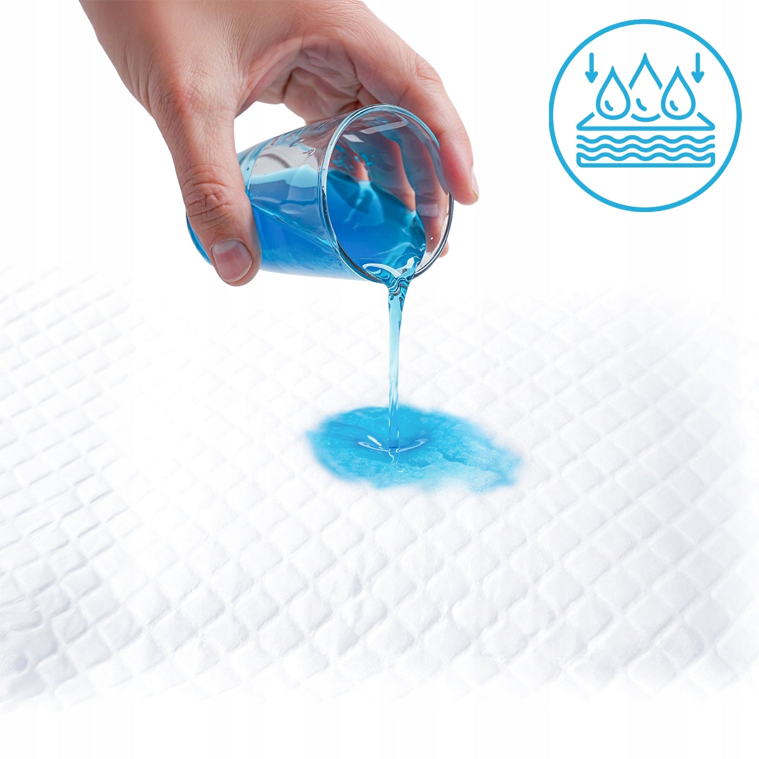 Sugiamųjų paklotų šlapimo kilimėliai šuniukams MERSJO 90x60 50 vnt.