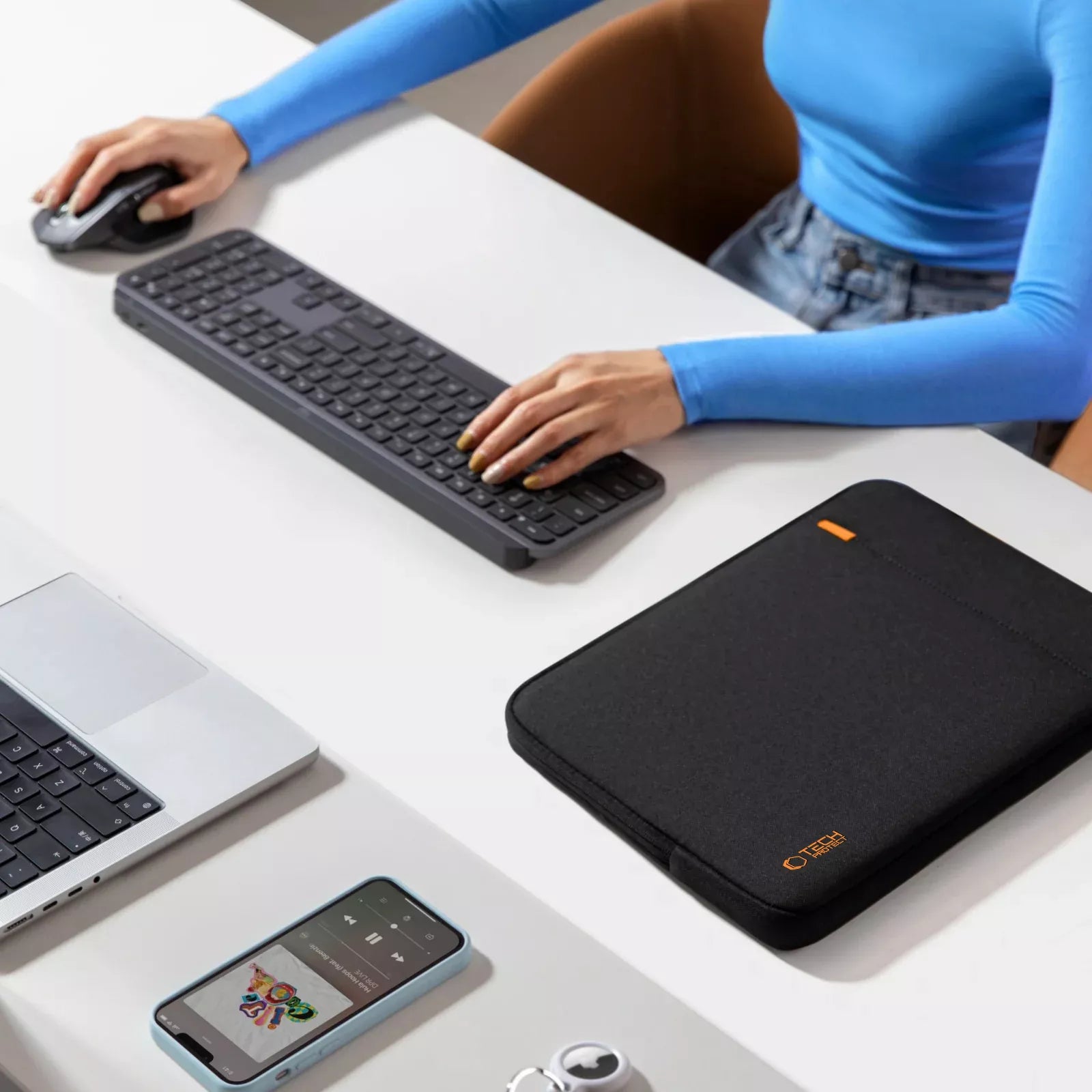 MIĘKKIE ETUI POKROWIEC TORBA DO LAPTOP 15 16 / MACBOOK AIR PRO M1 M2 M3 M4