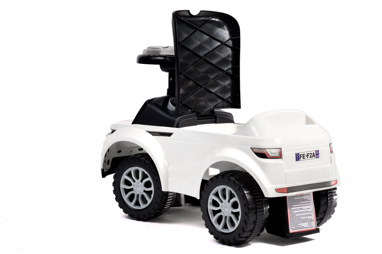 Vaikiškas paspiriamasis automobilis 3in1 su minkšta sėdyne