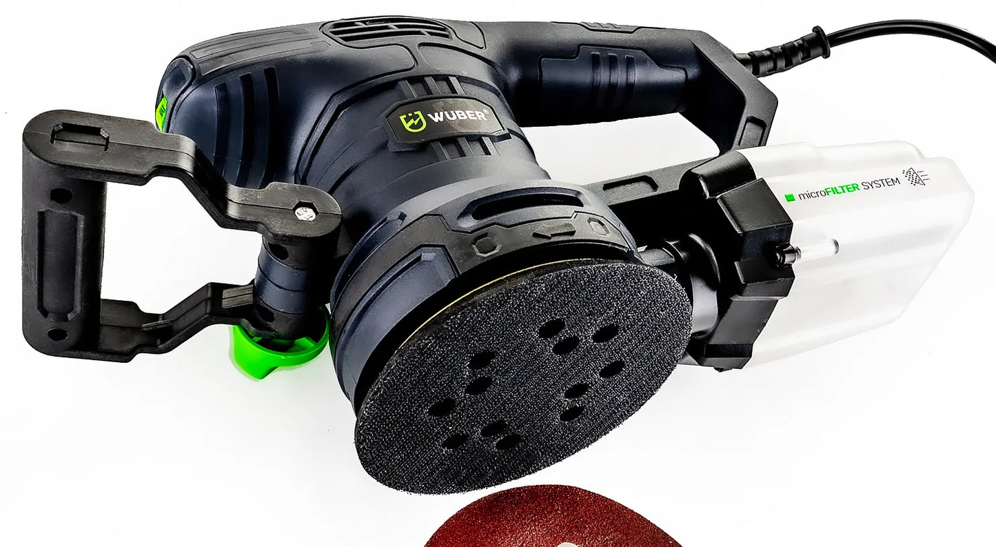 Ekscentrinis šlifuoklis Wuber tinklinis 1300 W 240 V