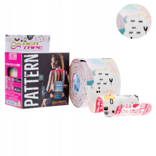 Elastinė kineziologinė juosta „Rea Tape“ 5 cm × 5 m