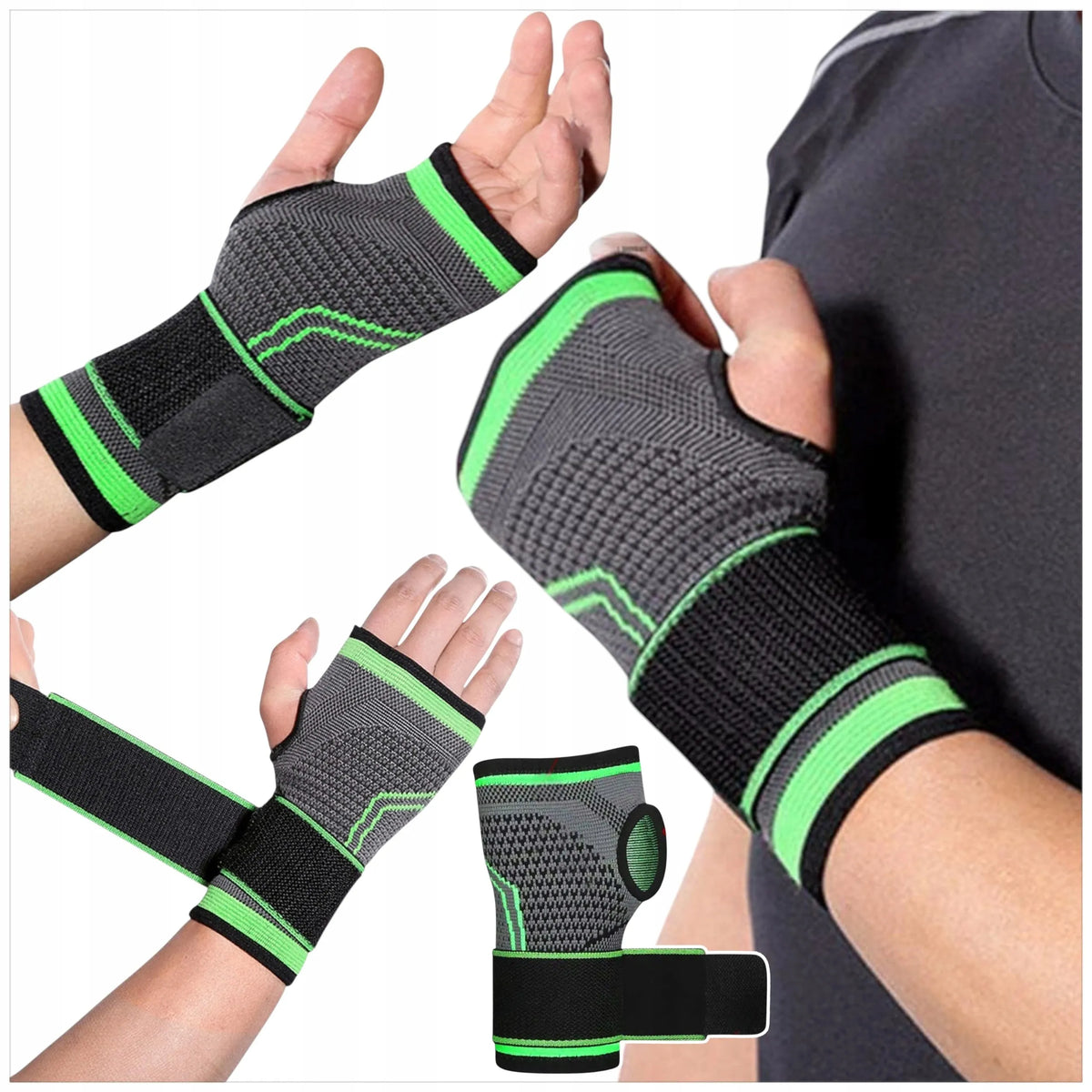 Elastinis riešo stabilizatorius ABC – universali riešo juosta