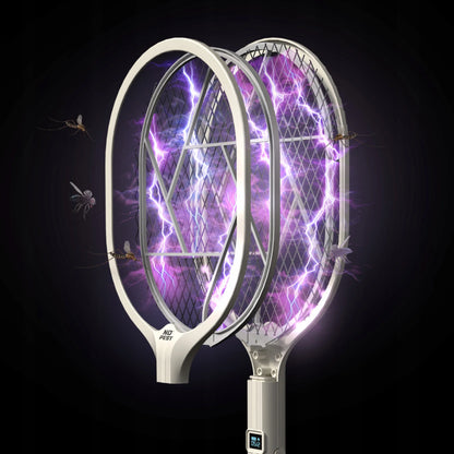 Elektrinė musgaudė nuo uodų ir musių 2-viename su UV LED technologija