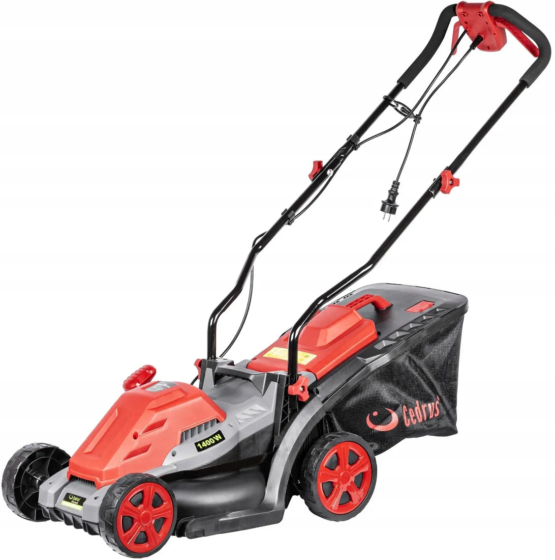 Elektrinė vejapjovė Cedrus KE34 1400W 34 cm su 35 l krepšiu