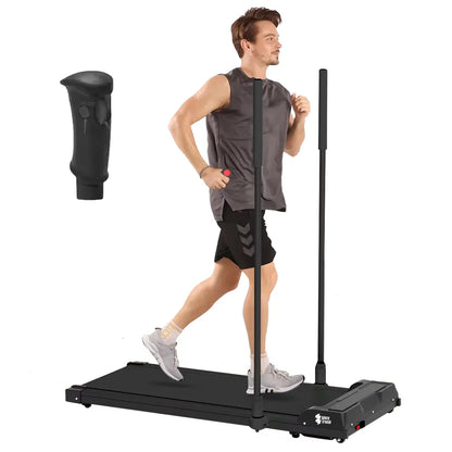 Elektrinis bėgimo takelis NORDIC WALKING skirtas vaikščiojimui ir bėgimui namuose 1-6 km/h LED
