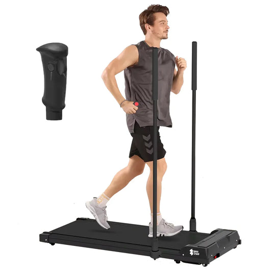 Elektrinis bėgimo takelis NORDIC WALKING skirtas vaikščiojimui ir bėgimui namuose 1-6 km/h LED