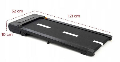 Elektrinis bėgimo takelis Runpad N2 PRO, skirtas namams, po lova/stalu, plonas, 6 km/h
