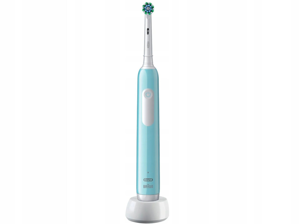 Elektrinis dantų šepetėlis Oral-B Pro Series 1, mėlynas