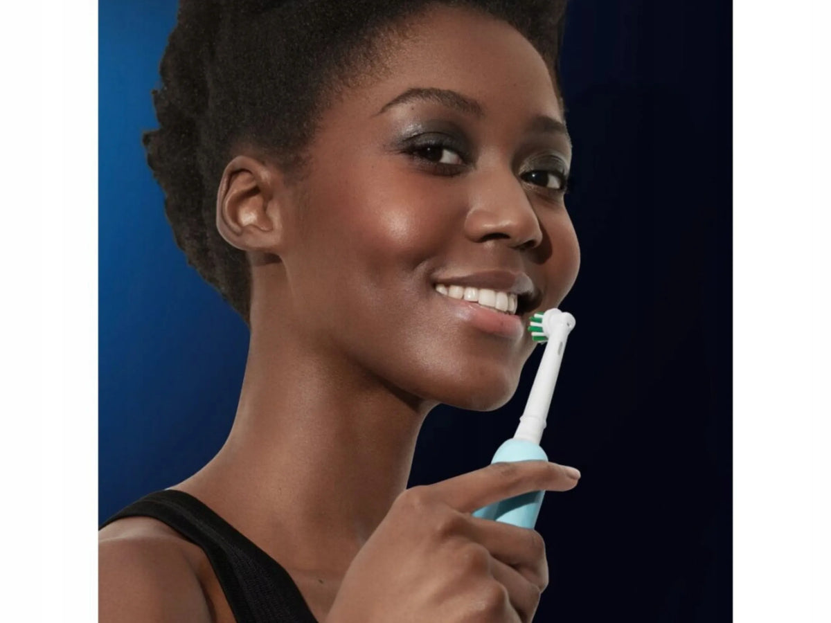 Elektrinis dantų šepetėlis Oral-B Pro Series 1, mėlynas