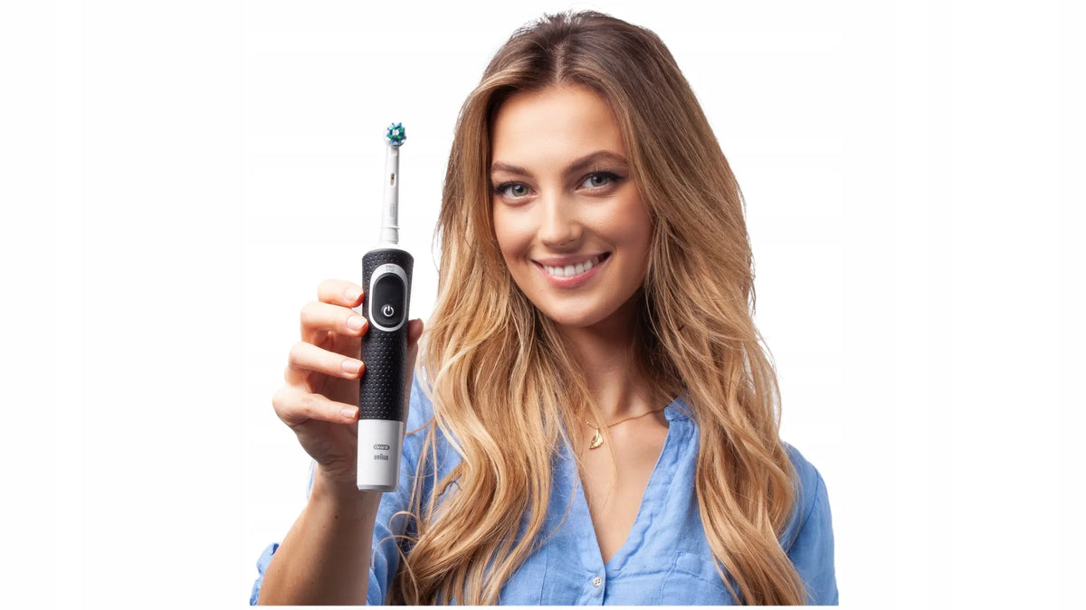 Elektrinis dantų šepetėlis Oral-B Vitality 100, rinkinys