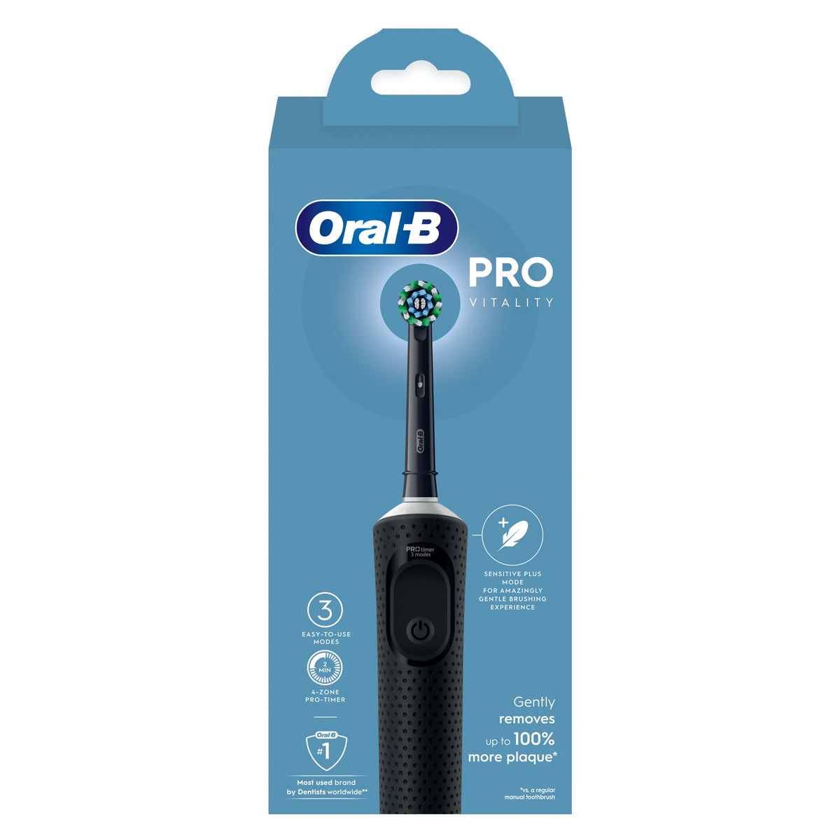 Elektrinis dantų šepetėlis „Oral-B Vitality Pro D103 Box Black“