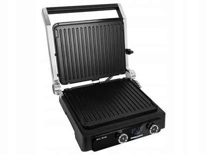 Elektrinis grilis BLOW Master Grill PRO 2500W, 180°, 2 kaitinimo zonos, laikmatis, išimamos plokštės