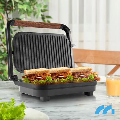 Elektrinis grilis „Maltec“ sumuštinių keptuvė „Panini“ skrudintuvas 1500W