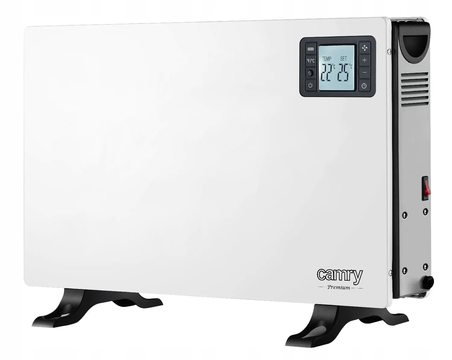 Elektrinis konvekcinis šildytuvas CAMRY 2000W su termostatu ir nuotolinio valdymo pulteliu
