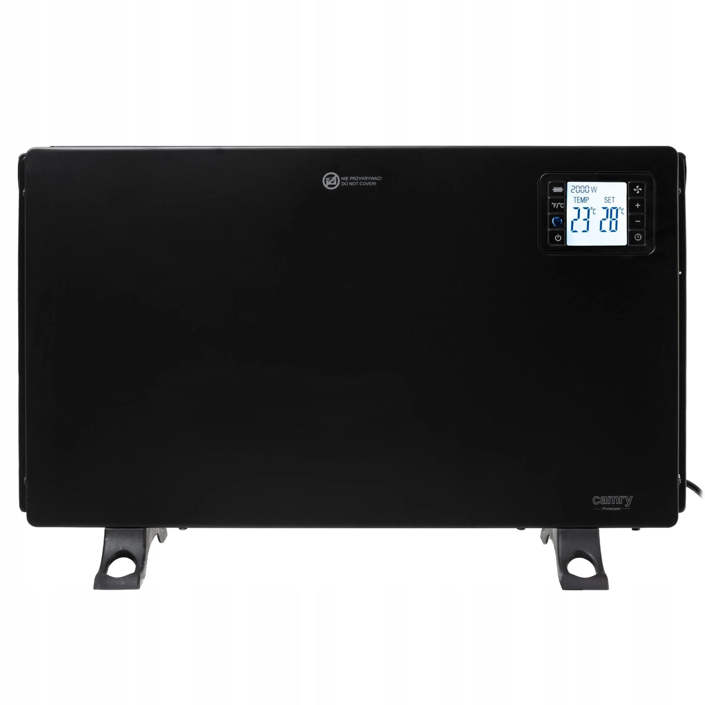 Elektrinis konvektorius Camry 2000W su nuotolinio valdymo pulteliu ir termostatu