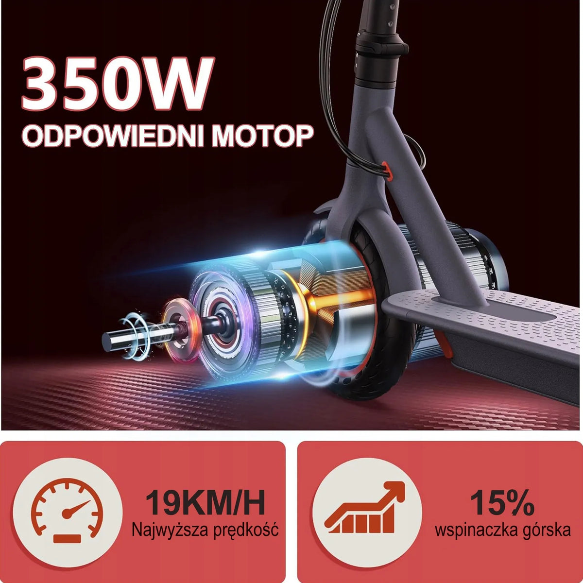 Elektrinis paspirtukas Ladped LP60 350W sulankstomas
