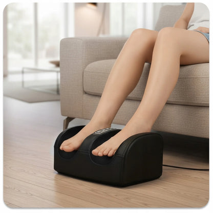 Elektrinis pėdų ir kojų masažuoklis „Virelax™ Shiatsu“, kraujotakos gerinimui ir relaksacijai