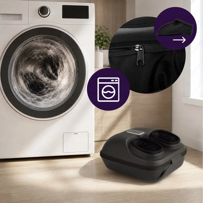 Elektrinis pėdų masažuoklis Maltec FootForce graphite su šildymo funkcija