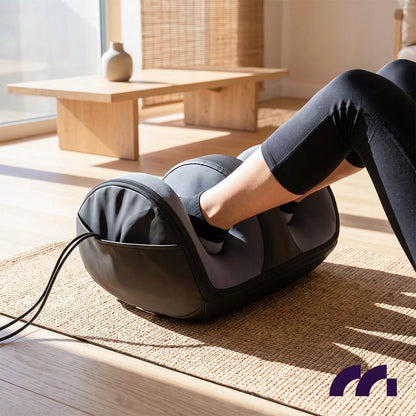 Elektrinis pėdų masažuoklis MalTec FootPulse black su šildymu ir Shiatsu funkcija