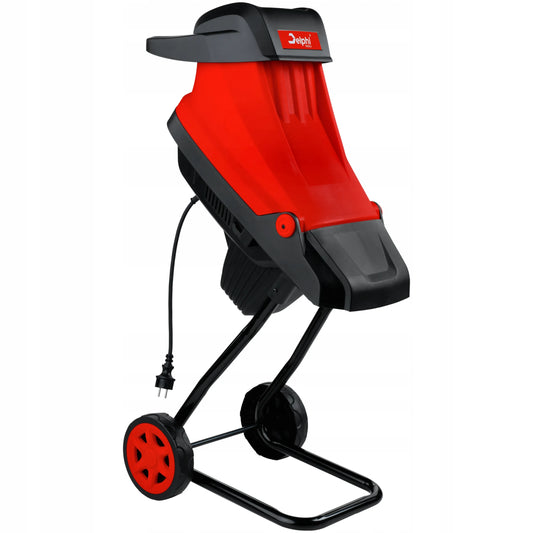 Elektrinis šakų smulkintuvas Delphi Tools 3200W, 45mm, su 2 krepšiais