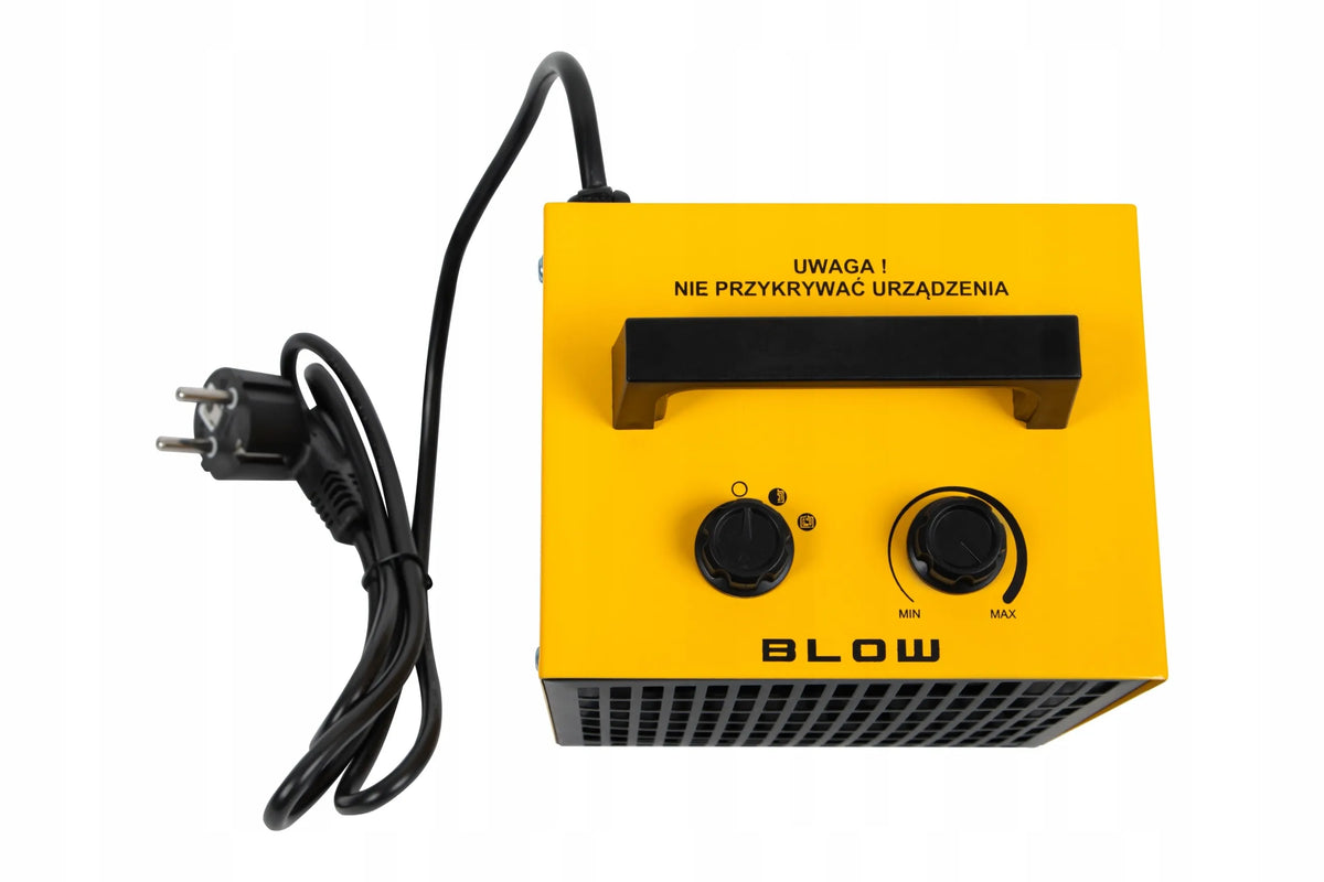 Elektrinis šildytuvas BLOW EH-02, 2000 W, termoventiliatorius su termostatu