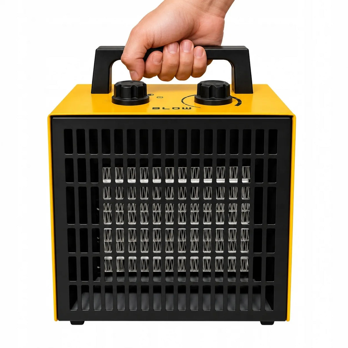 Elektrinis šildytuvas BLOW EH-02, 2000 W, termoventiliatorius su termostatu