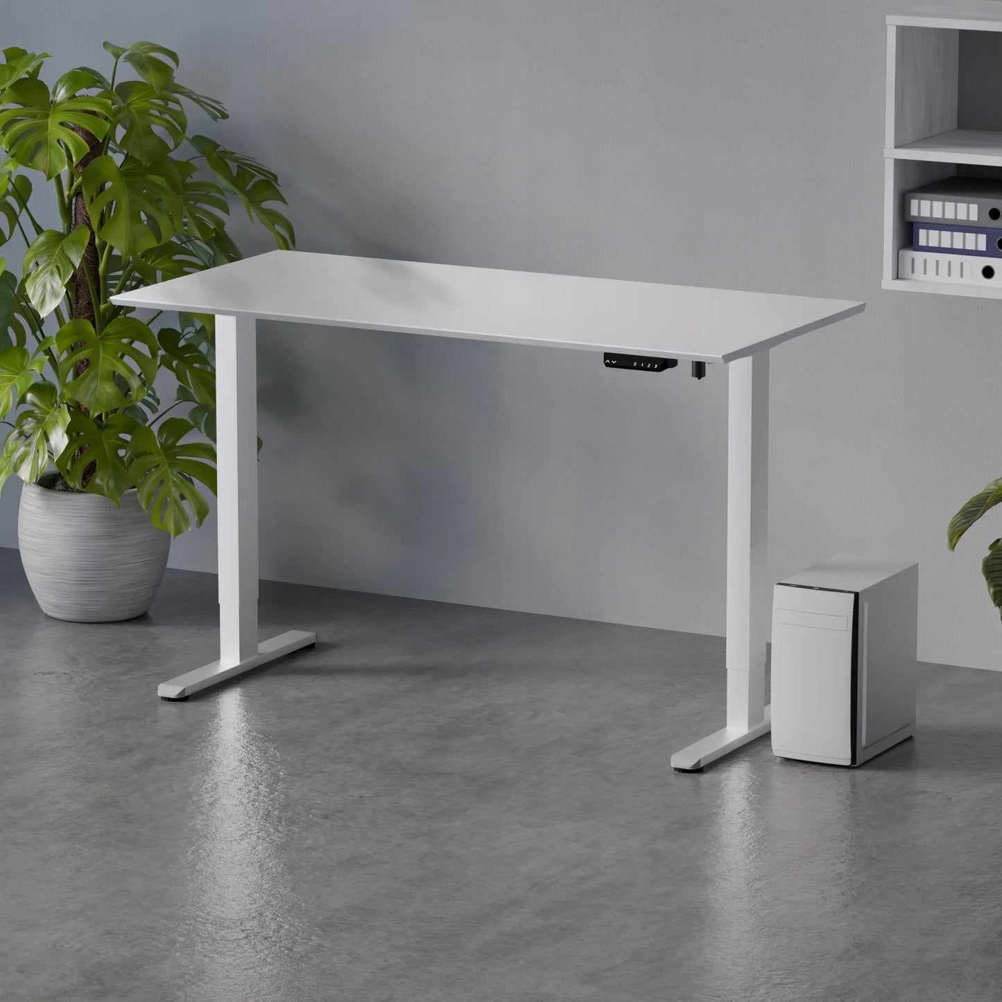 Elektrinis stalas Control Flex+ 138/67 LVNSystem baltas su aukščio reguliavimu