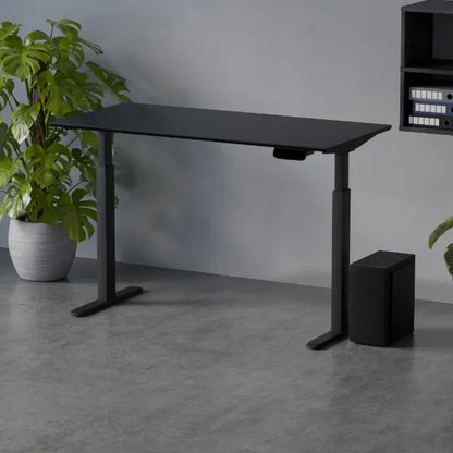 Elektrinis stalas LVNSystem Control Pro 138/67, juodas, du varikliai