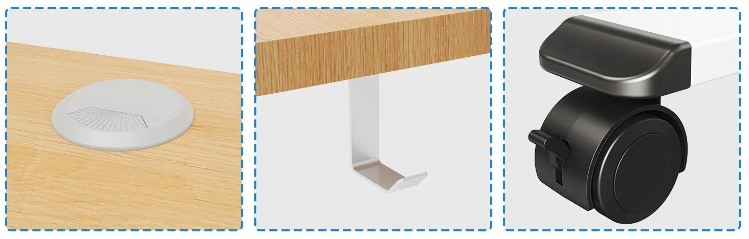 Elektrinis stalas Triadyn WorkBase 1407 su reguliuojamu aukščiu 140x70 cm