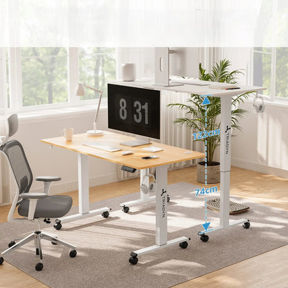Elektrinis stalas Triadyn WorkBase 1407 su reguliuojamu aukščiu 140x70 cm