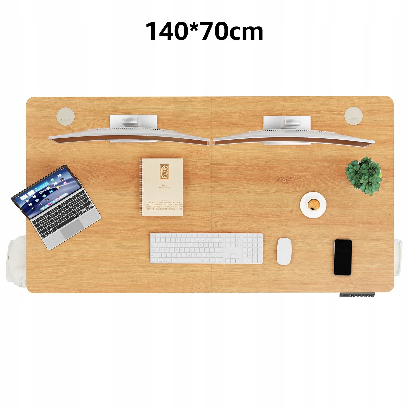 Elektrinis stalas Triadyn WorkBase 1407 su reguliuojamu aukščiu 140x70 cm