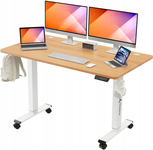 Elektrinis stalas Triadyn WorkBase 1407 su reguliuojamu aukščiu 140x70 cm
